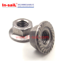 Shenzhen Fabricant Hex Flange Nut